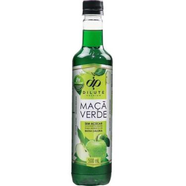 Imagem de Xarope Dilute Maça Verde sem açúcar p/ Drinks 500ml - Dilute Premium