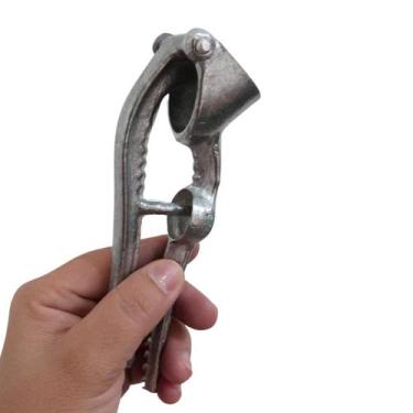 Imagem de Espremedor De Alho Manual Com 5 Utilidades Em Alumínio - Mk Comércio 