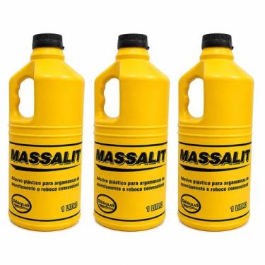 Imagem de Adesivo Para Argamassas 1L Reboco Chapisco Concreto 3UND - SILAQUA