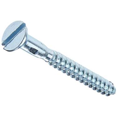 Imagem de Worker Parafuso Para Madeira Cabeça Chata Zincado 4.8 X 45 Mm