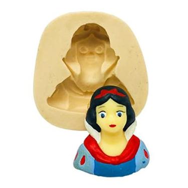 Imagem de Confeitaria dos moldes, F515 MOLDE DE SILICONE BRANCA DE NEVE CONFEITARIA ARTESANATO
