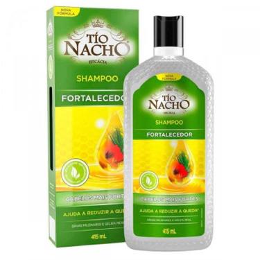 Imagem de Shampoo Tio Nacho 415mL antiqueda ervas milenares verde fortalecedor natural