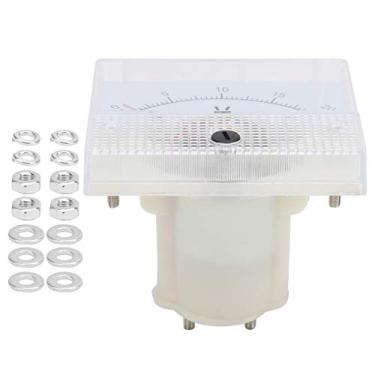 Imagem de Ammeter, Pointer Ammeter, 85C1 DC 0-20V Pointer Voltmeter DC Voltage Meter Head Electrical Measuring Device with Convenient Installation