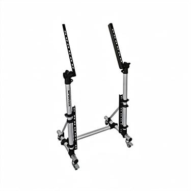 Imagem de Rack Titanium Profissional Djs RL80 Para Periféricos 19 Polegadas Com Regulagem de Inclinação