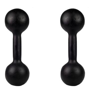 Imagem de Par Halter Bola 5kg Para Ginastica e Musculação