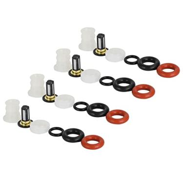 Imagem de Frezon Kit de reparo de injetores de combustível 4 peças de anéis de vedação adequados para Acura RSX 2005-2007, TSX 2004-2008, para Honda Civic 2006-2011, CR-V 2005-2011, Accord 2003-2007, Element 2003-201111