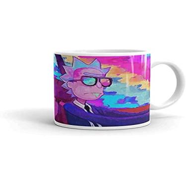 Imagem de Canequeiro Store Rick And Morty Caneca de Porcelana Personalizada, Multicor, 10 x 10 x 10 cm