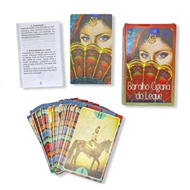 Imagem de Kit 3 Baralhos Tarot Cigana do Leque Deck 36 Cartas Atacado