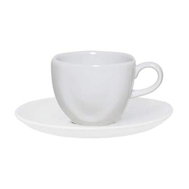Imagem de Xícaras de Chá 220 ml, com Pires, 6 Peças, Ryo White