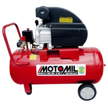 Imagem de Motocompressor 120Lbs 2Hp 220V Nacional Mam-8,7/50Br Motomil