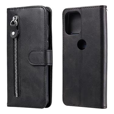 Imagem de For Motorola Moto G100 / Edge S Fashion Texture Zipper Horizontal Flip Leather Case with Stand & Card Slots & Wallet