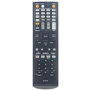 Imagem de RC-837M Novo controle remoto de substituição adequado para Onkyo AV Receiver TX-NR809 TX-NR515AE HT-RC470 TX-NR616 TX-NR414 HT-S6500 RC-834M HT-R494 HT-S5800 HT-S7805 TX-NR818