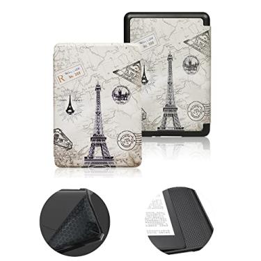 Imagem de Capa de 15,24 cm para o novo Kindle 11ª geração, versão 2022 (não serve para Kindle Paperwhite 11ª ou Kindle 10ª 2019), capa protetora à prova d'água com ativação automática