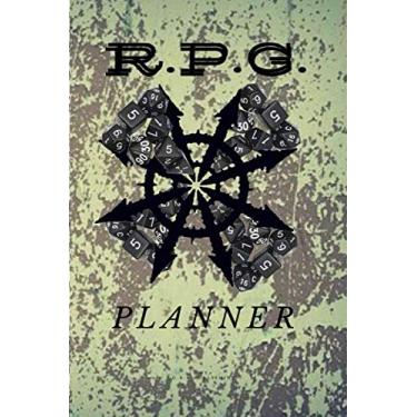 Imagem de RPG Planner: RPG notebook, player schedule, A must-have for the RPG player, notebook, fantasy notebook, your hero's diary, something worth having, a notebook that will change your game