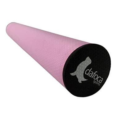 Imagem de Foam Roller Dafoca 90cm Liberação Miofascial EVA DF1067 Rosa Dafoca Sports