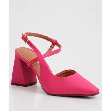 Imagem de Sapato feminino Scarpin Vizzano Original - Rosa