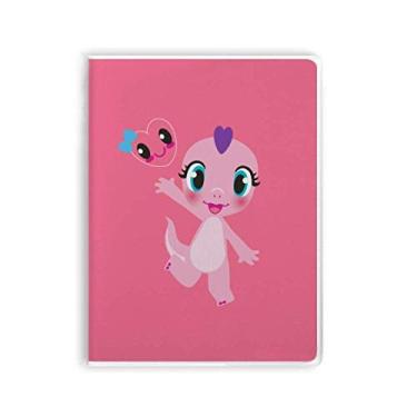 Imagem de Caderno Dinossauro Kingdom Love You, capa macia