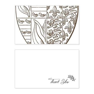 Imagem de Black White Art Shield Ilustration Pattern Thank You Card Birthday Paper Greeting Wedding Repreciation