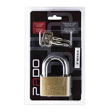 Imagem de Cadeado 60mm Com Chave Tetra Pado