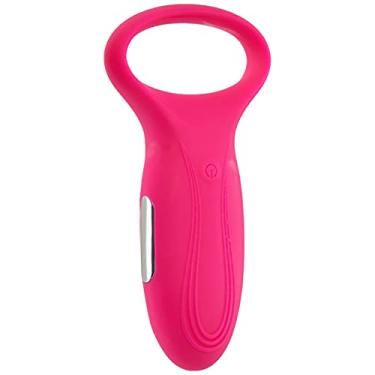 Imagem de Lovetoys Anel Peniano Recarregável Com 10 Vibrações E Estimulador Ayue Rosa
