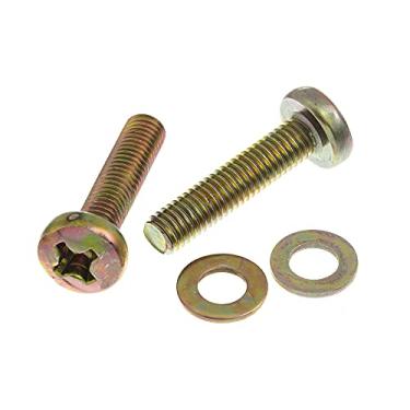 Imagem de Parafusos para Suporte de TV 8x35mm – Cartela com 4 Unidades – Fixação Resistente para Televisores Bemfixa