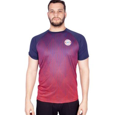Imagem de Camisa Bayern Basic Azul e Vermelho