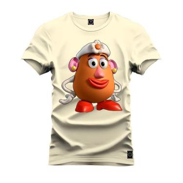 Imagem de Camiseta 100% Algodão Premium Estampada Sra Batata - Nexstar