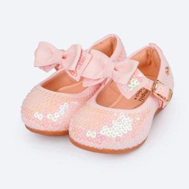 Imagem de SAPATILHA INFANTIL COM PAÊTE PAMPILI REF: 4981 16/22-Feminino