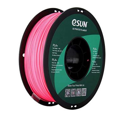Imagem de eSUN Filamento de impressora 3D rosa PLA PRO (PLA+) de 1,75 mm, carretel de 1 kg (1 kg), rosa