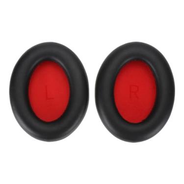 Imagem de Almofadas de Fone de Ouvido para Fone de Ouvido 1MORE SonoFlow, Almofada de Ouvido Macia e Confortável, Capa de Substituição Adequada para Fone de Ouvido 1MORE SonoFlow (Preto)