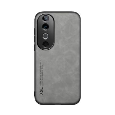 Imagem de Kepuch Silklike Capa para Vivo S19 - Case Placa de Metal Embutida - Cinza