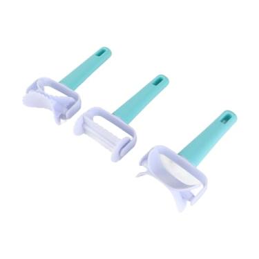 Imagem de Cortador de rolamento de massa de 3 pces, rolo de roda de pastelaria, rolo de bolinho, ferramentas de cozimento do cortador para fazer bolo de bolinho wonton