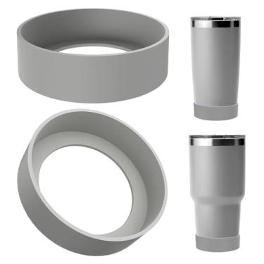 Imagem de Linkidea Bota de garrafa de água compatível com YETI Rambler Tumbler 590 g/850 g, caneca de viagem 590 g/850 g, copo de palha 737 g, copo empilhável 737 g, protetor de capa de manga inferior de