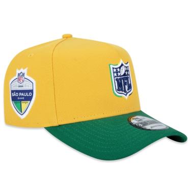 Imagem de Boné New Era 9forty A-frame Snapback NFL Amarelo  masculino