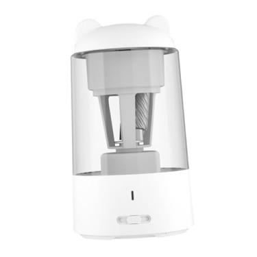 Imagem de Generic Apontador de Lápis Elétrico Apontador de Lápis Automático com Recipiente Portátil para Lápis de Cor Lápis de Artista Fino Professor, Branco