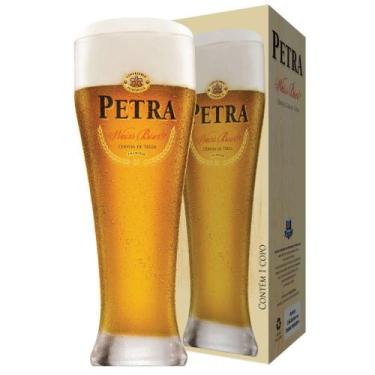 Imagem de Copo De Cristal Cerveja  Petra Weiss Licenciado 500ml - Ruvolo