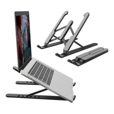 Imagem de Suporte Notebook Smartphone Tablet Livr Ajustável Regulável Dobrável E