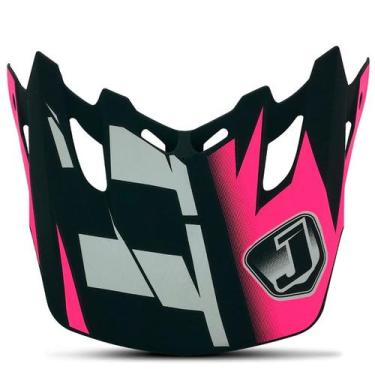 Imagem de Pala Capacete Pro Tork Th1 Jett Factory Edition Neon, ROSA, Único