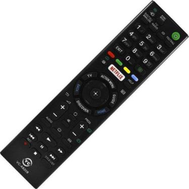 Imagem de Controle Remoto TV LED Sony RMT-TX102B NetFlix KDL-40W655D KDL-40W657D