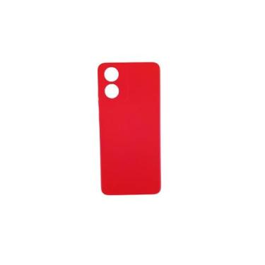 Imagem de Capa Aveludada Compatível Para Motorola Moto G04 - DB, Vermelho