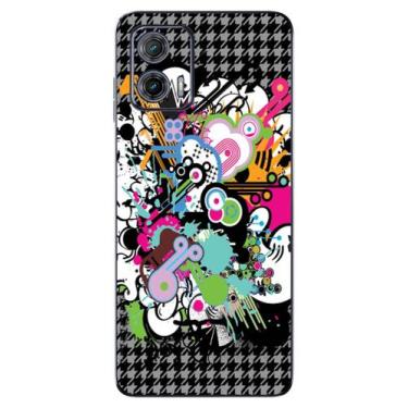 Imagem de Capa Adesivo Skin022 Verso Para Motorola Moto G73 2023 - KawaSkin