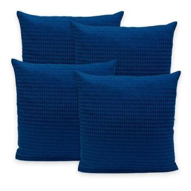 Imagem de Kit 4 Capas de Almofadas Favinho 40x40 C/ Zíper PIQUET Estampadas - Be