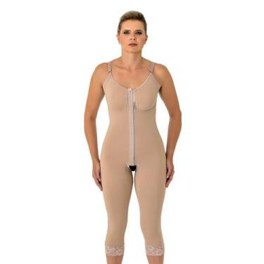 Imagem de Cinta Cirúrgica Longa Alça Fina Confort 1070 - Mabella, Nude, PP