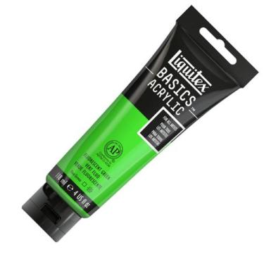 Imagem de Tinta Acrílica Fluorescent Green Liquitex Basics 118ml 985 
