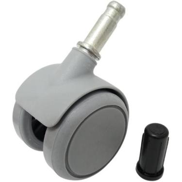 Imagem de Rodízio para Mocho Cinza com Bucha Pista em Pu - SQD