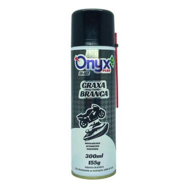 Imagem de Graxa Branca Lubrificante Correntes Rolamentos 300ml - Onyx Plus