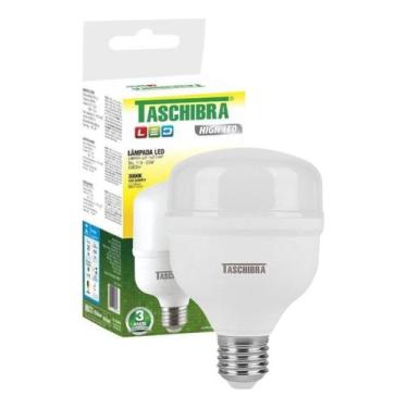 Imagem de Lâmpada High Led Bulbo 20w E27 3000k Branco Quente Taschibra