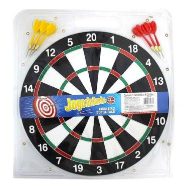 Imagem de Jogo De Dardos Com Dupla Face De 42cm Western Cor Preto Dupla Face 42c