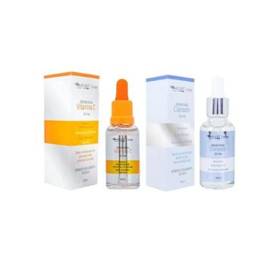 Imagem de Sérum Clareador + Sérum Vitamina C Max Love Kit C/2 Unidades