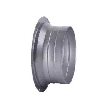 Imagem de Flange de conector de duto inclinado de metal de 15 cm para exaustão de saída de ar do quarto, ventilador de escritório e armazém, exaustor de cozinha, conector de ventilação de resfriamento de